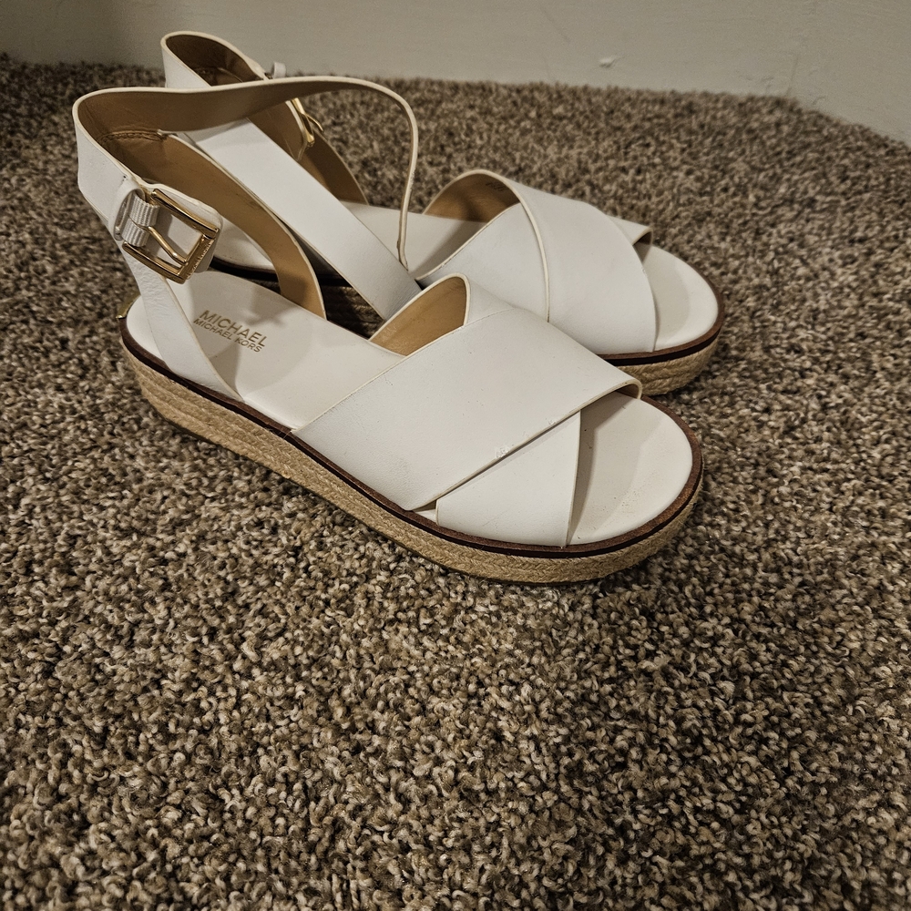 Michael Kors White Women's Sandals